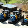 Dewatering pump sets at Wyaralong Dam